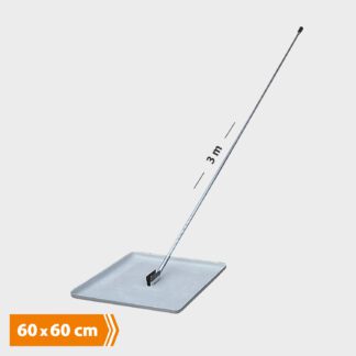 Betonudjævner - Glasfiber - 60x60 cm