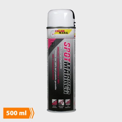 Spotmarker Mærkespray - 500 ml - Hvid