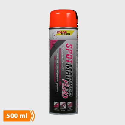 Spotmarker Flourcerende Mærkespray - 500 ml - Orange