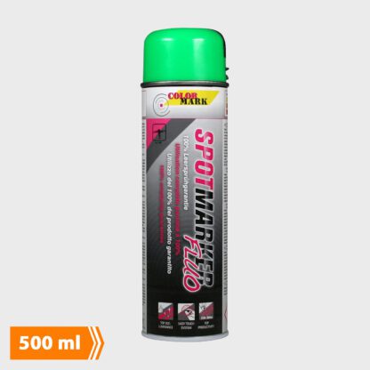 Spotmarker Flourcerende Mærkespray - 500 ml - Grøn