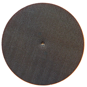 Bagplade med velcro Ø 200