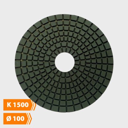 Diamantslibepad - Ø 100 mm - K 1500