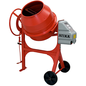 Atika-Blandemaskine 145 liter med fodpedal