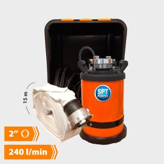 SPT Pumpesæt - SPR 370 W - 2" + 15 m slange i boks