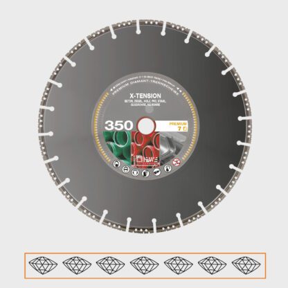 Diewe Diamantklinge - X-Tension - Ø 350 mm