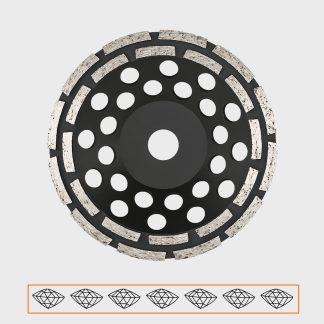Diewe Diamantslibeskive - Dobbelt