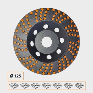 Diewe Diamantslibeskive - Tornado - Ø 125 mm
