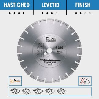 Diewe Diamantklinge - CARB10 Beton