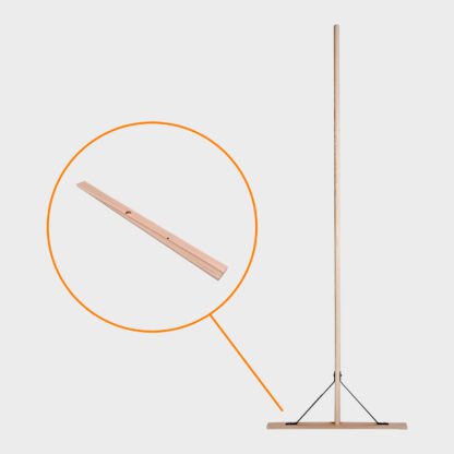 Blad - 70 cm - Til Asfaltrager - Træ