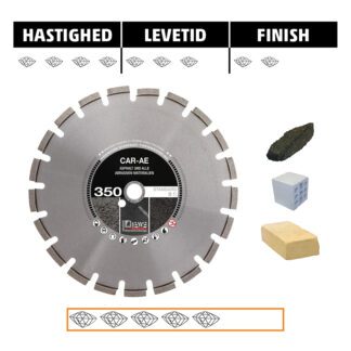 Diamantklinge CARAE10 asfalt