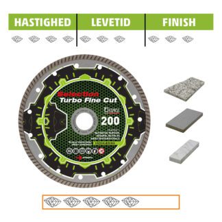 Diamantklinge Selection Turbo Fine Cut