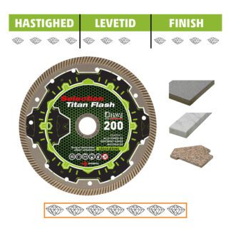 Diamantklinge Titan Flash