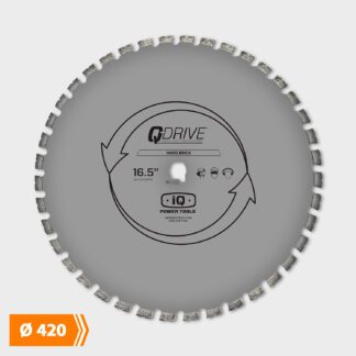 iQ Diamantklinge - Hård mursten - Ø 420 mm