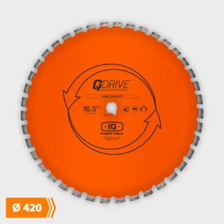 iQ Diamantklinge - Hård Beton - Ø 420 mm