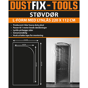 Dustfix Støvdør L-Form