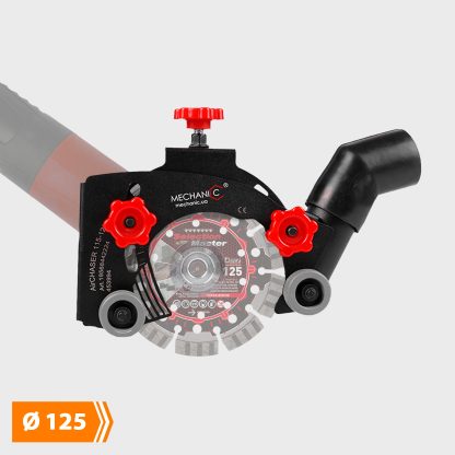 Mechanic AirCHASER 125mm - Støvskærm til fugefræsning og rilleskæring