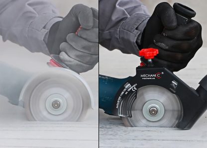 Mechanic AirDUSTER 125 mm - Støvskærm til skæring