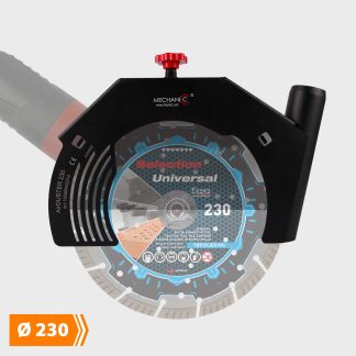 Mechanic AirDUSTER 230 mm - Støvskærm til skæring