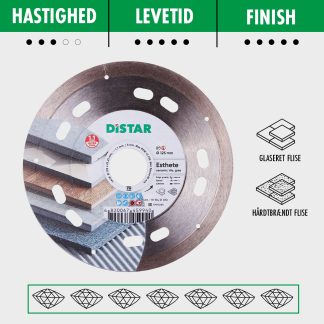 Distar Diamantklinge - Esthete Ø125mm