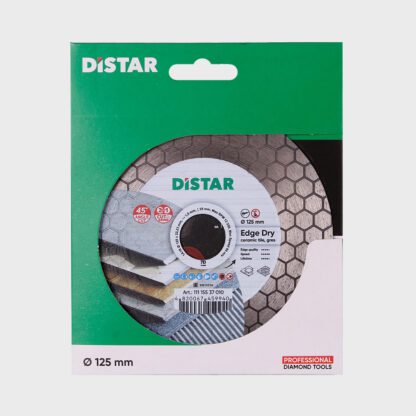 Distar Diamant Skære/slibeskive - Edge Dry - Ø 125 mm - Emballage