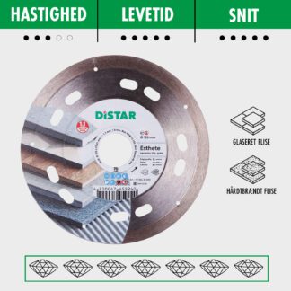 Distar Diamantklinge - Esthete Ø125mm