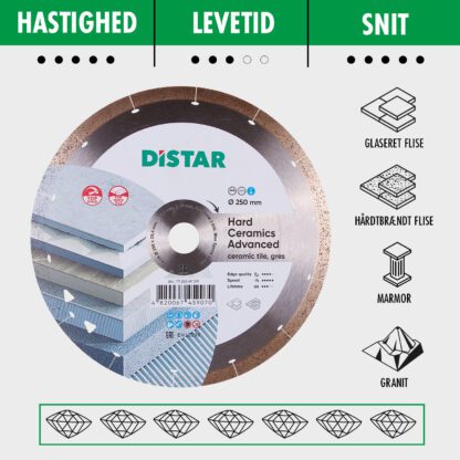 Distar Diamantklinge - Hårde materialer