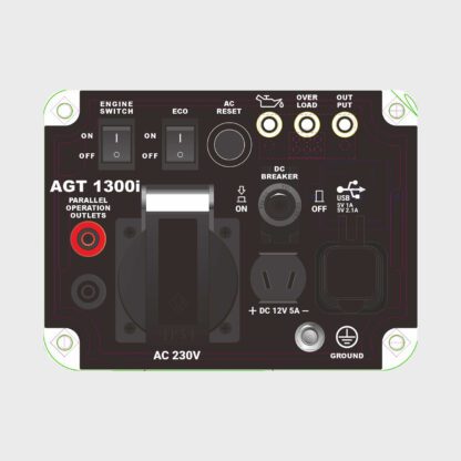 AGT Inverter Generator - 1300I - Panel