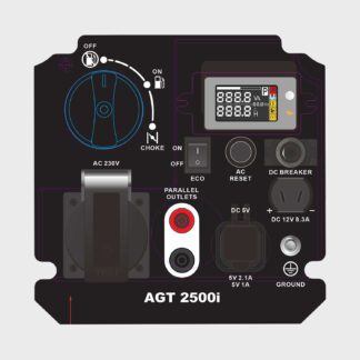 AGT Inverter Generator - 2500I - Panel