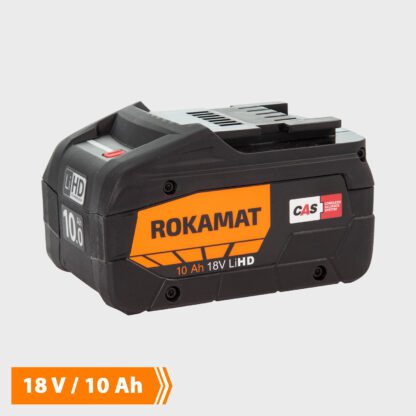 Rokamat Batteri - 18 V / 10 Ah