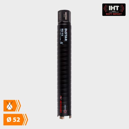 Distar Diamantkernebor - Tørboring (Sort) - Ø 52 mm