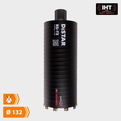 Distar Diamantkernebor - Tørboring (Sort) - Ø 132 mm
