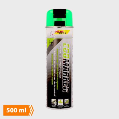 Eco Spotmarker Flourcerende Mærkespray - 500 ml - Grøn