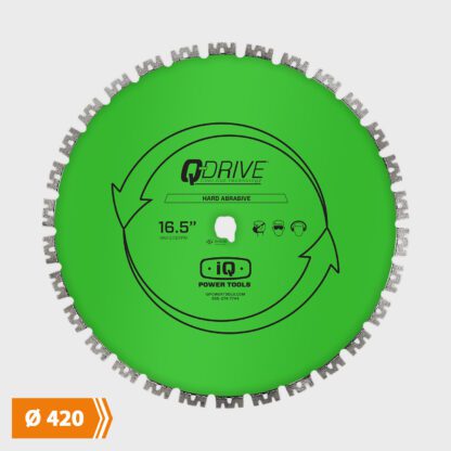 iQ Diamantklinge - Belægningssten - Ø 420 mm