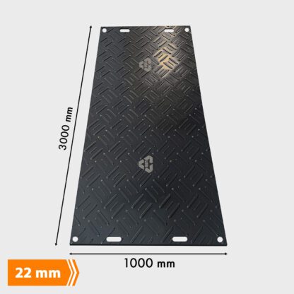 Køreplade Extreme - 22 mm tyk