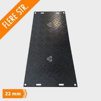 Køreplade Extreme - 22 mm tyk
