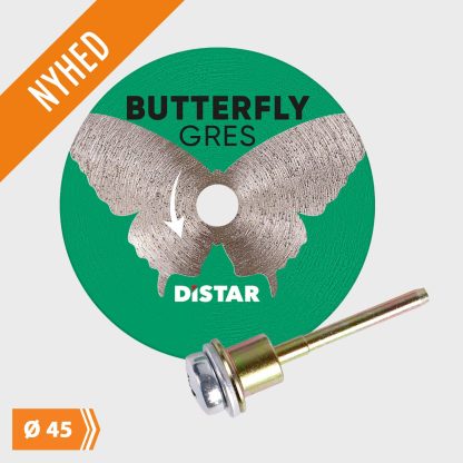 Distar Diamantklinge - Butterfly - Ø 45 mm - Nyhed