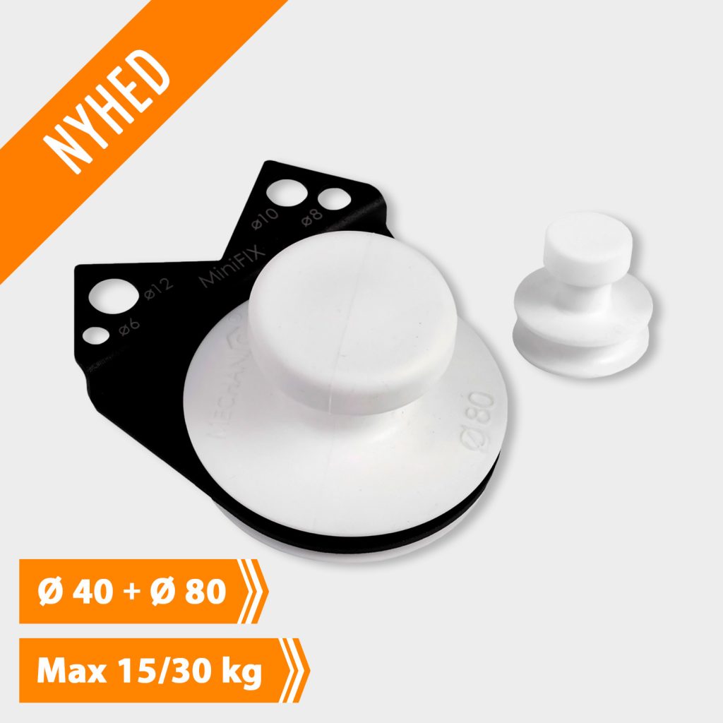 Mechanic Boreguide - Sæt - MiniFix - Max 15/30 kg - Nyhed