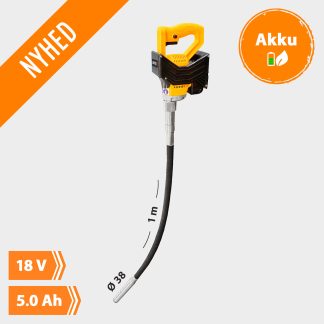 Enar Stavvibrator Akku - VPB - Ø 38 mm - Nyhed