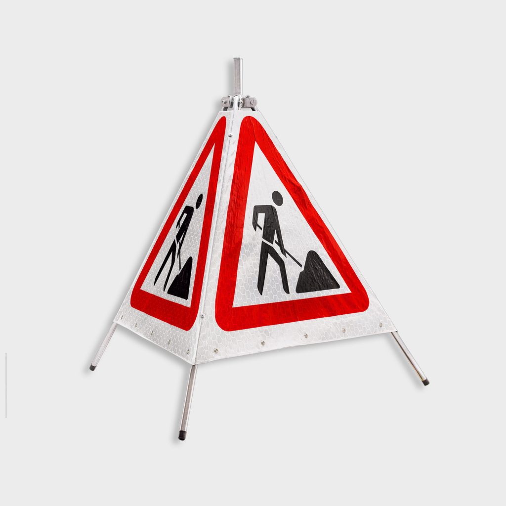 Vejskilt - Vejarbejde - Type A39 - Foldbar