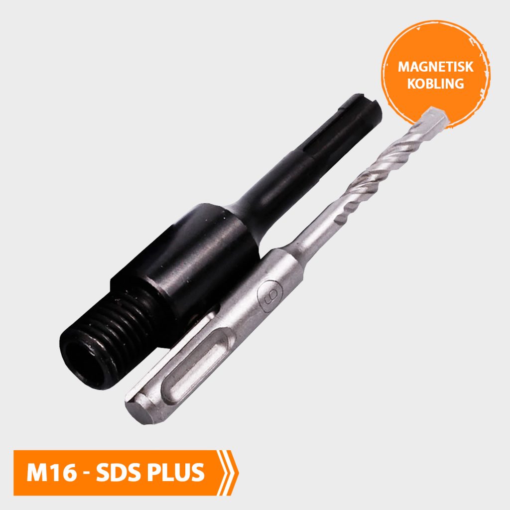 Distar Adapter - M16 + SDS PLUS & Centerbor