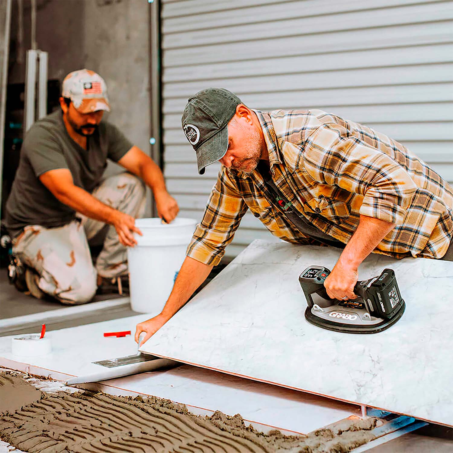 Grabo Sugekop Akku V2 - Kulløs - Max 120 kg - Inkl. Batteri - Miljø